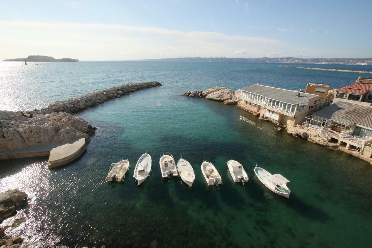 Stud Terras Ville Corniche 2 Pers Stat Gratuit Rue Modif Suivt Possib Et Accord Exclusif Marseille Bagian luar foto